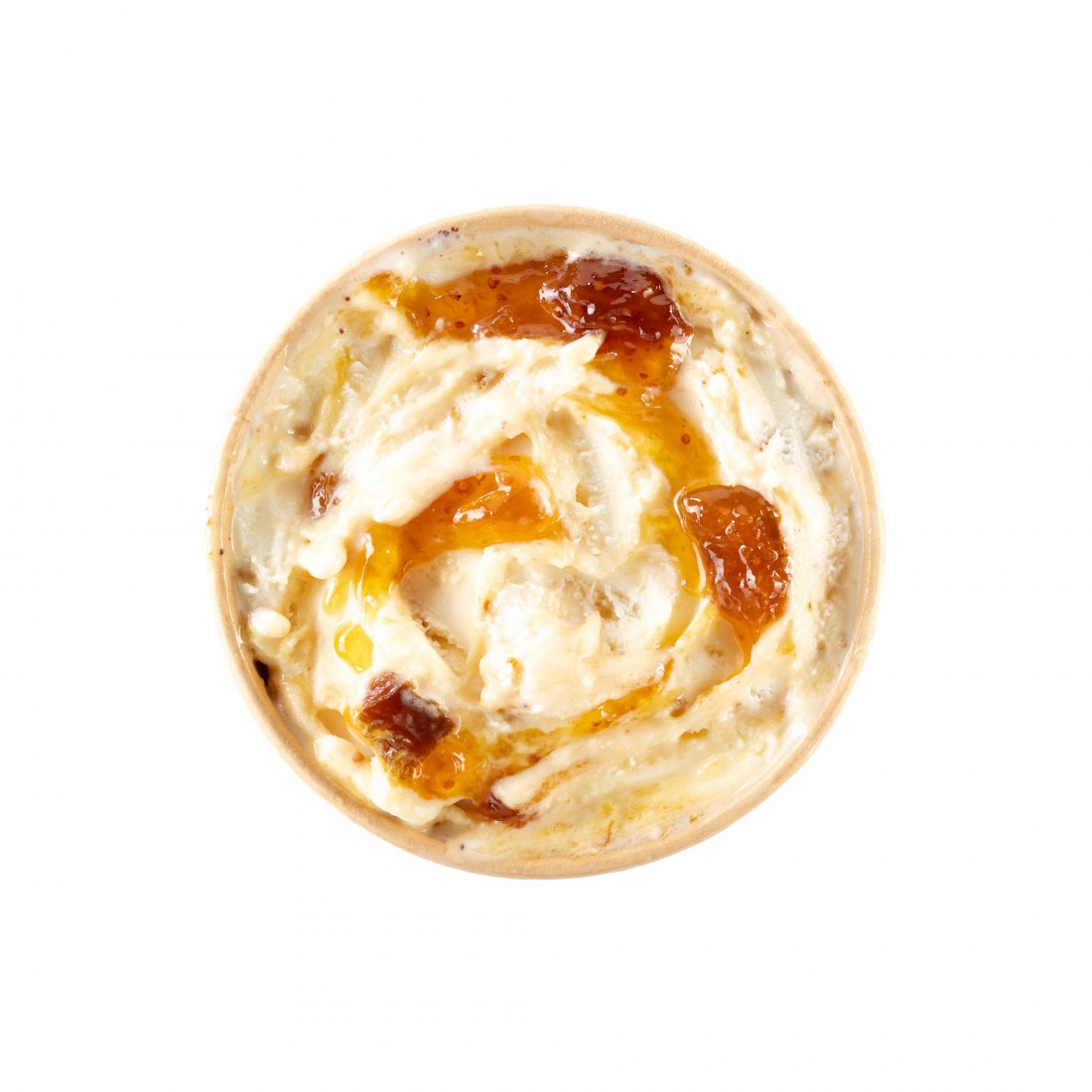 Zmrzlina Ricotta s fíky Ollies (shora)